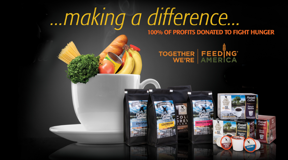 Feeding America With Making The Differnce With 100% Profits Donated To End Hunger