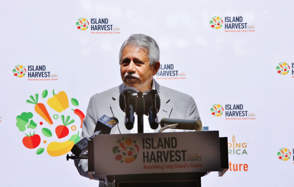 Zaki Hossain Speech Pintail Coffee Joined Island Harvest Grand Opening Event